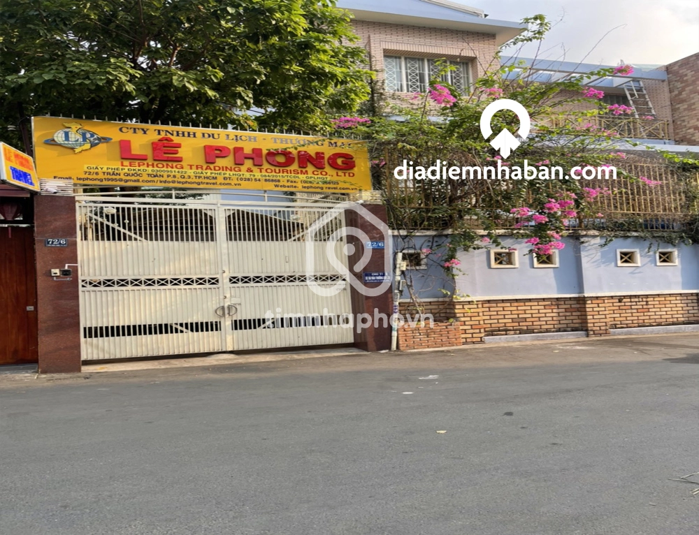 72/6 Đường Trần Quốc Toản, Phường Võ Thị Sáu, Quận 3