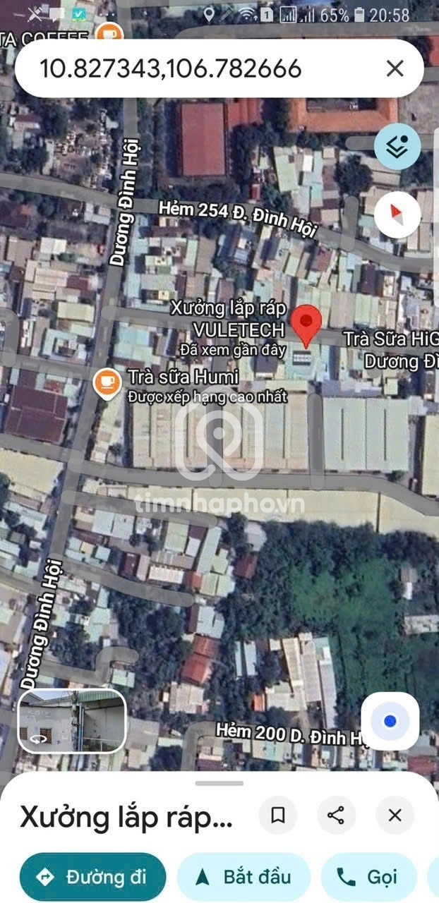 244/18 Đường Dương Đình Hội, Phường Tăng Nhơn Phú B, Thủ Đức