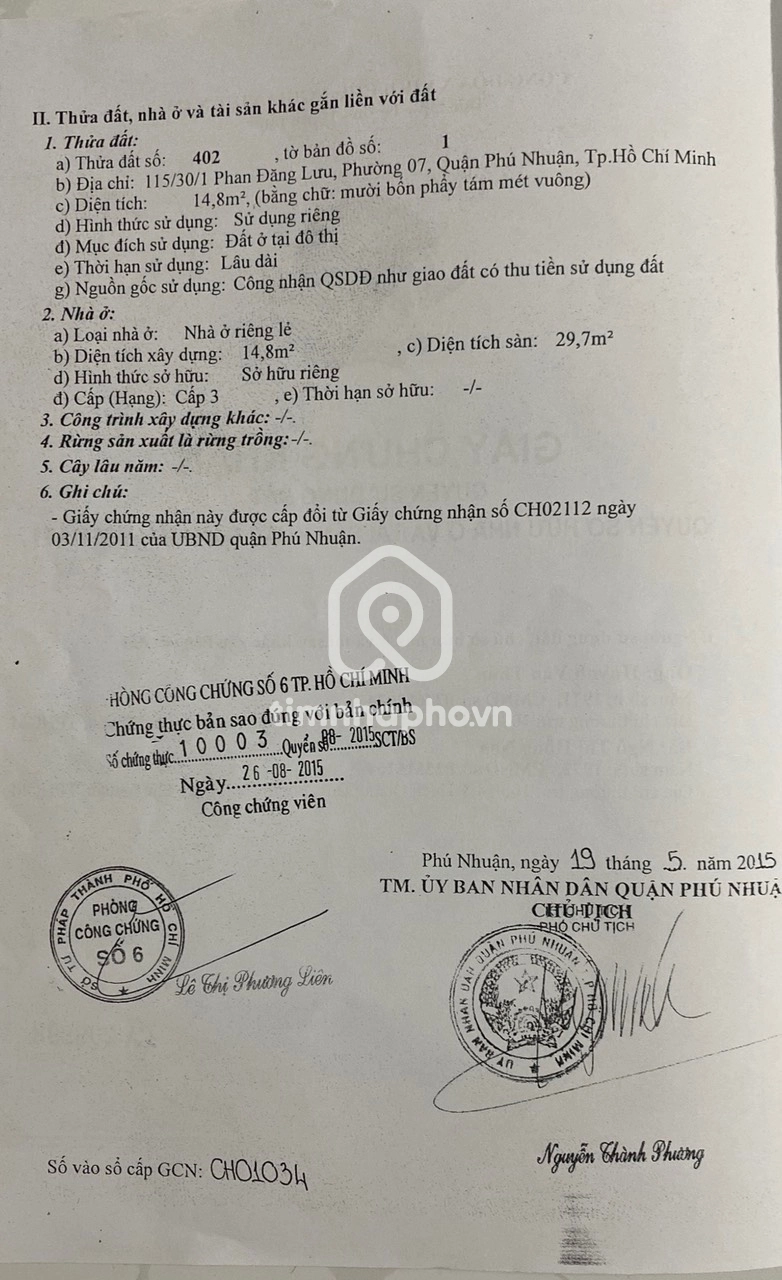 115/30/1 Đường Phan Đăng Lưu, Phường 7, Phú Nhuận