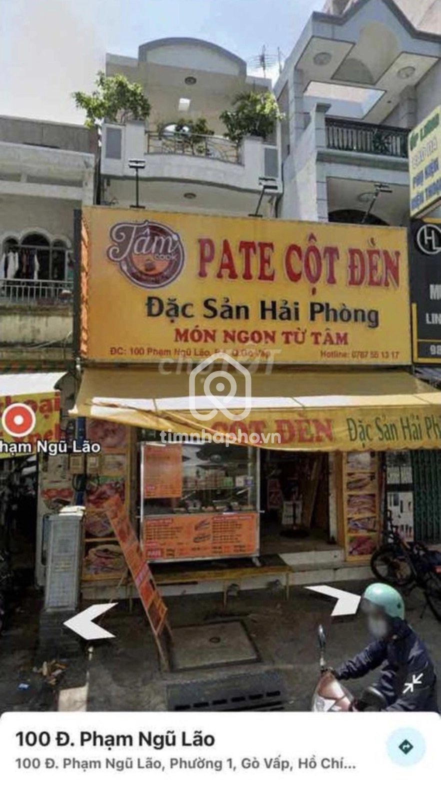 100 Đường Phạm Ngũ Lão, Phường Hạnh Thông