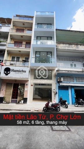 Nhà phố Mặt Tiền Đường Lão Tử Quận 5 - 4 tầng - Giá Chỉ 17,9 Tỷ