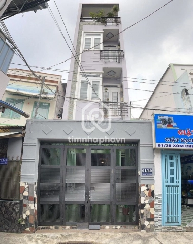 Bán Nhà phố Mặt Tiền Đường Xóm Chiếu Quận 4 
