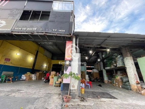 Nhà cấp 4 Mặt Tiền Đường Võ Văn Kiệt Quận 6 - 1 tầng - Giá Chỉ 78 Tỷ