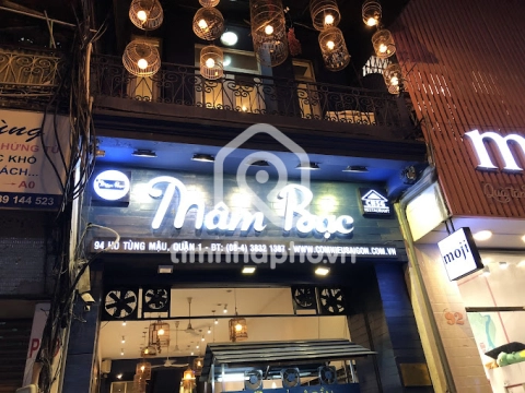 Nhà phố Mặt Tiền Đường Hồ Tùng Mậu Quận 1 - 3 tầng - Giá Chỉ 188 Triệu