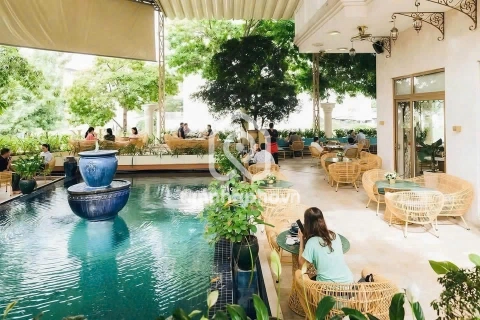 Nhà phố Mặt Tiền Đường Số 5 Quận 7 - 4 tầng - Giá Chỉ 204 Tỷ