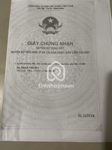 Bán Nhà phố Mặt Tiền Đường Phú Thọ Hòa Tân Phú 