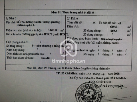 170 Đường Hai Bà Trưng, Phường Sài Gòn