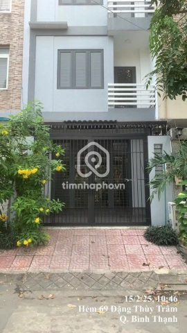 Nhà phố Hẻm Đường Đặng Thùy Trâm Bình Thạnh - 3 tầng - Giá Chỉ 15,5 Tỷ