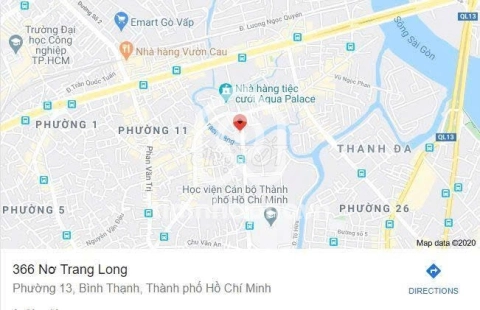 Nhà phố Mặt Tiền Đường Nơ Trang Long Bình Thạnh - 1 tầng - Giá Chỉ 23,5 Tỷ