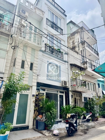 Bán Nhà phố Hẻm Đường Võ Huy Tấn Bình Thạnh - 4 tầng - Giá Chỉ 6,5 Tỷ