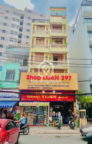 Cho thuê Nhà phố Mặt Tiền Đường Lê Quang Định Bình Thạnh - 6 tầng 