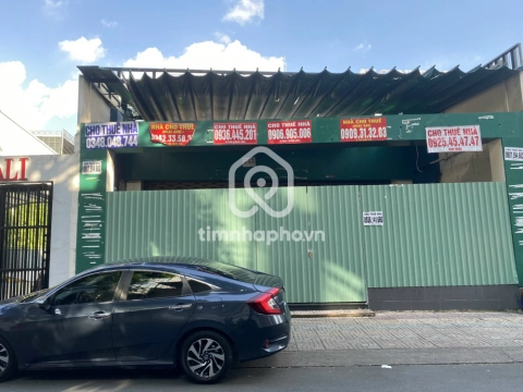 Nhà phố Mặt Tiền Đường Tú Xương Quận 3 - 1 tầng - Giá Chỉ 170 Triệu