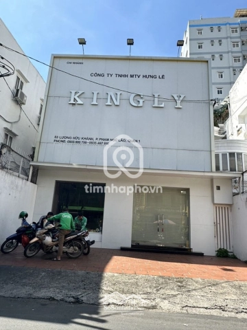 Nhà phố Mặt Tiền Đường Lương Hữu Khánh Quận 1 - 3 tầng - Giá Chỉ 120 Triệu