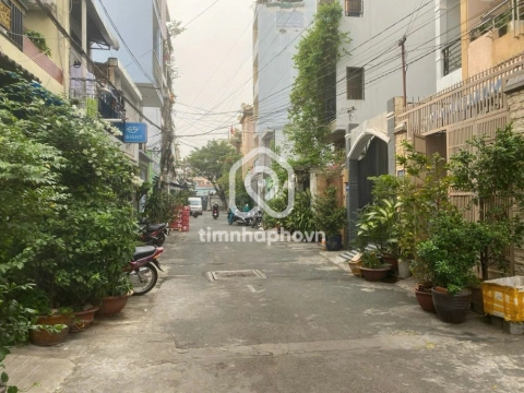 Bán Nhà phố Hẻm Đường Cách Mạng Tháng Tám Quận 3 - 4 tầng 