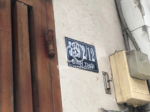 Bán Nhà phố Hẻm Đường Bình Thới Quận 11 