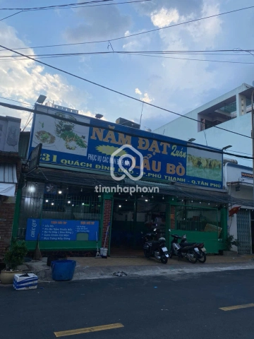 Bán Nhà phố Mặt Tiền Đường Quách Đình Bảo Tân Phú - 1 tầng - Giá Chỉ 32 Tỷ