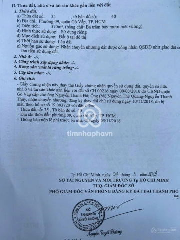 162/34 Đường Nguyễn Văn Khối, Phường Thông Tây Hội