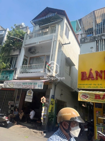 Bán Nhà phố Mặt Tiền Đường Vườn Chuối Quận 3 - 3 tầng - Giá Chỉ 12,5 Tỷ
