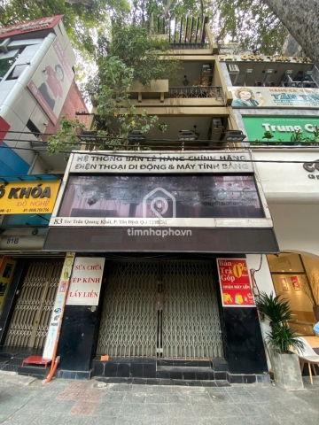 Bán Nhà phố Mặt Tiền Đường Trần Quang Khải Quận 1 - 4 tầng - Giá Chỉ 30 Tỷ