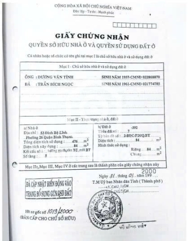 Nhà phố Mặt Tiền Đường Đinh Bộ Lĩnh Bình Thạnh - 5 tầng - Giá Chỉ 27 Tỷ