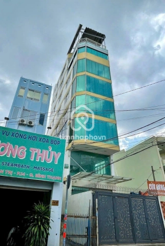 Cho thuê Nhà phố Mặt Tiền Đường Phan Văn Trị Bình Thạnh - 1 hầm 8 tầng - Giá Chỉ 90 Triệu