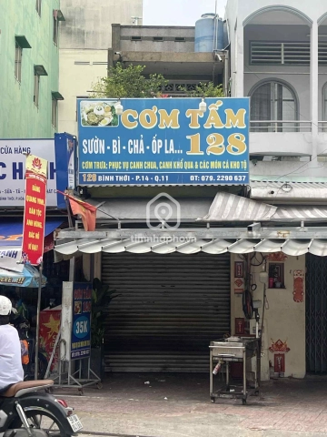 Nhà phố Mặt Tiền Đường Bình Thới Quận 11 - 2 tầng - Giá Chỉ 10,8 Tỷ