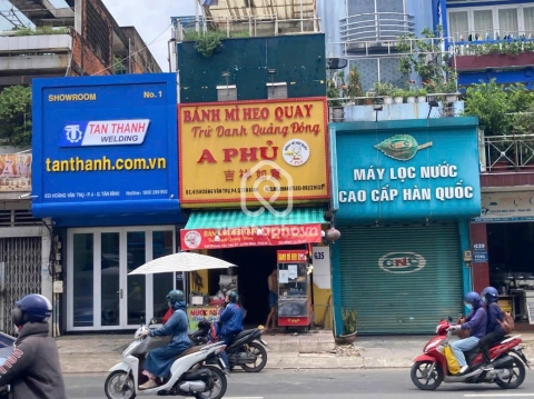 Nhà phố Mặt Tiền Đường Hoàng Văn Thụ Tân Bình - Giá Chỉ 33 Tỷ