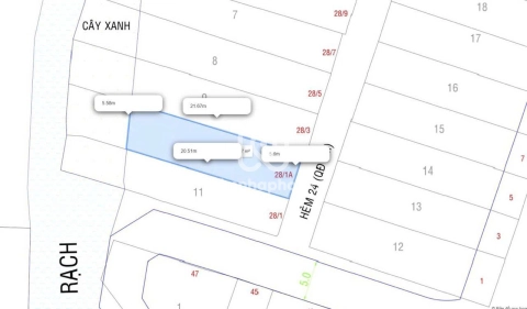 Nhà phố Hẻm Đường Ba Vì Tân Bình - 1 hầm 7 tầng - Giá Chỉ 25 Tỷ