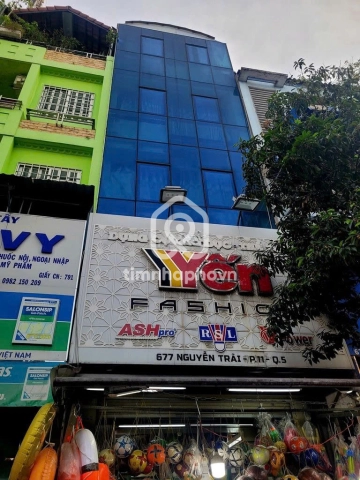 Nhà phố Mặt Tiền Đường Nguyễn Trãi Quận 5 - 4 tầng - Giá Chỉ 32 Triệu