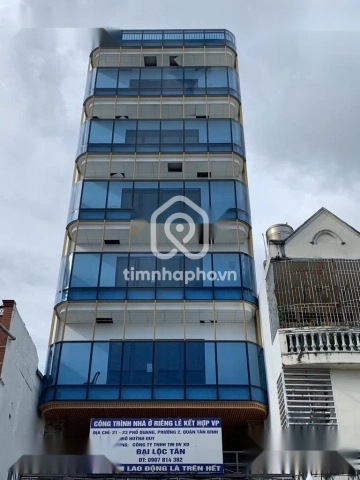 Nhà phố Mặt Tiền Đường Phổ Quang Tân Bình - 1 hầm 7 tầng - Giá Chỉ 76 Tỷ
