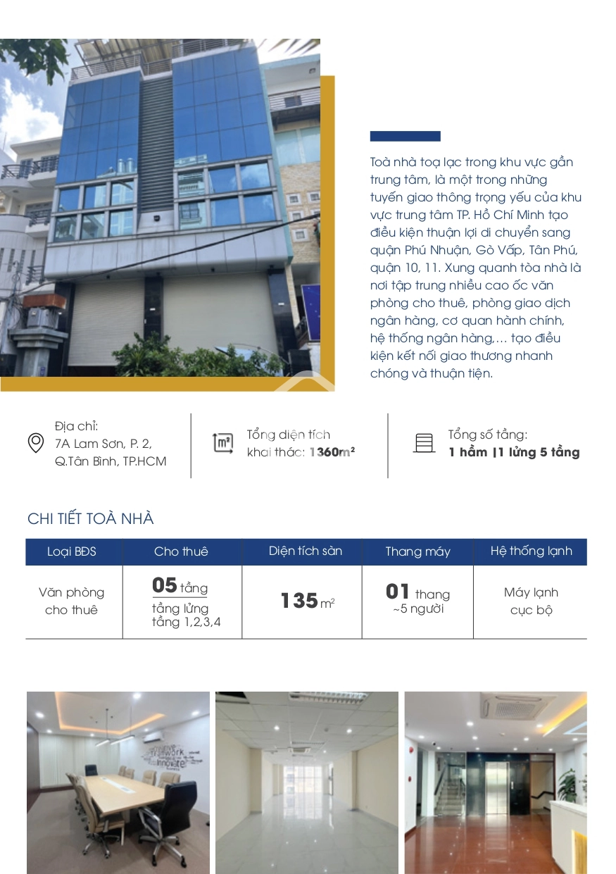 7 Đường Lam Sơn, Phường 2, Tân Bình
