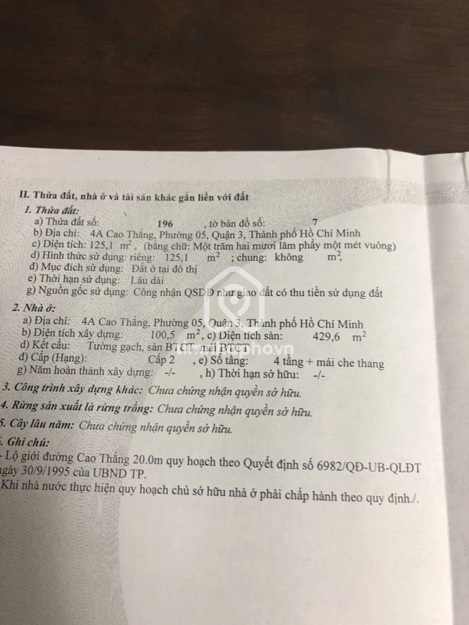 4A Đường Cao Thắng, Phường 5, Quận 3