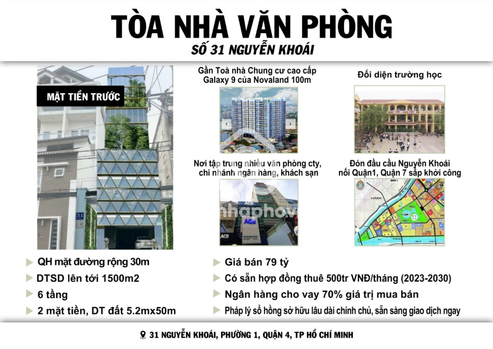 31 Đường Nguyễn Khoái, Phường 1, Quận 4
