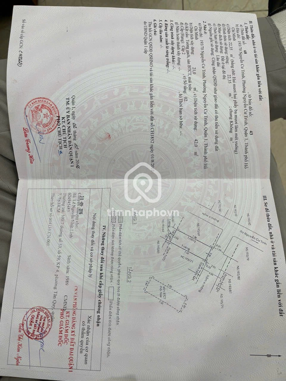 193/70 Đường Nguyễn Cư Trinh, Phường Nguyễn Cư Trinh, Quận 1