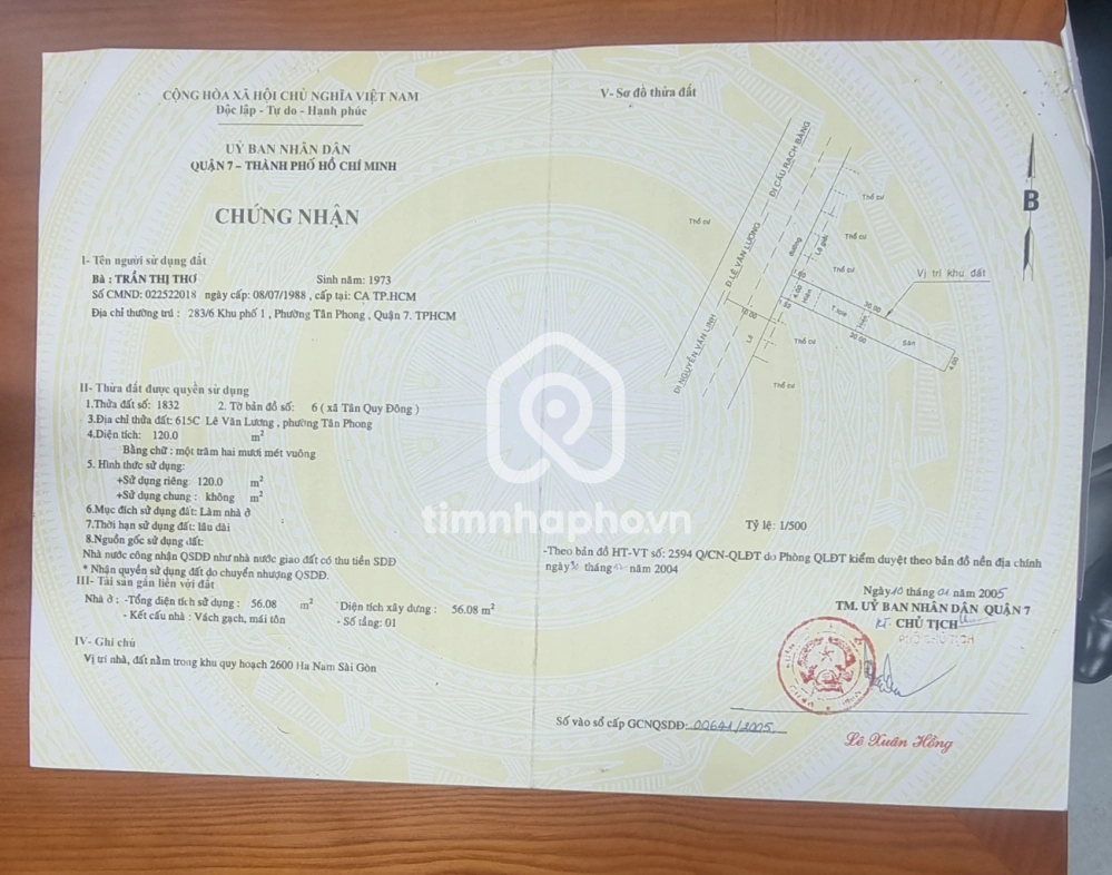 615C Đường Lê Văn Lương, Phường Tân Phong, Quận 7