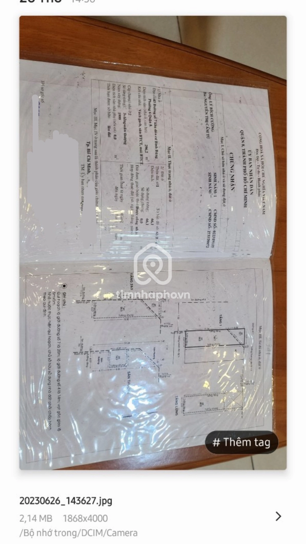 45 Đường Số 7, Phường 6, Quận 8