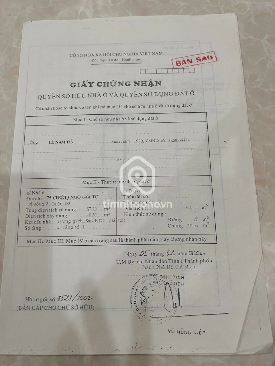 75 Đường Ngô Gia Tự, Phường 2, Quận 10