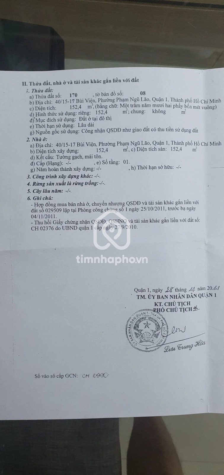 40/15-17-19 Đường Bùi Viện, Phường Phạm Ngũ Lão, Quận 1