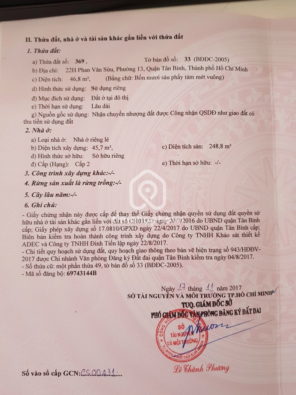 22H Đường Phan Văn Sửu, Phường 13, Tân Bình