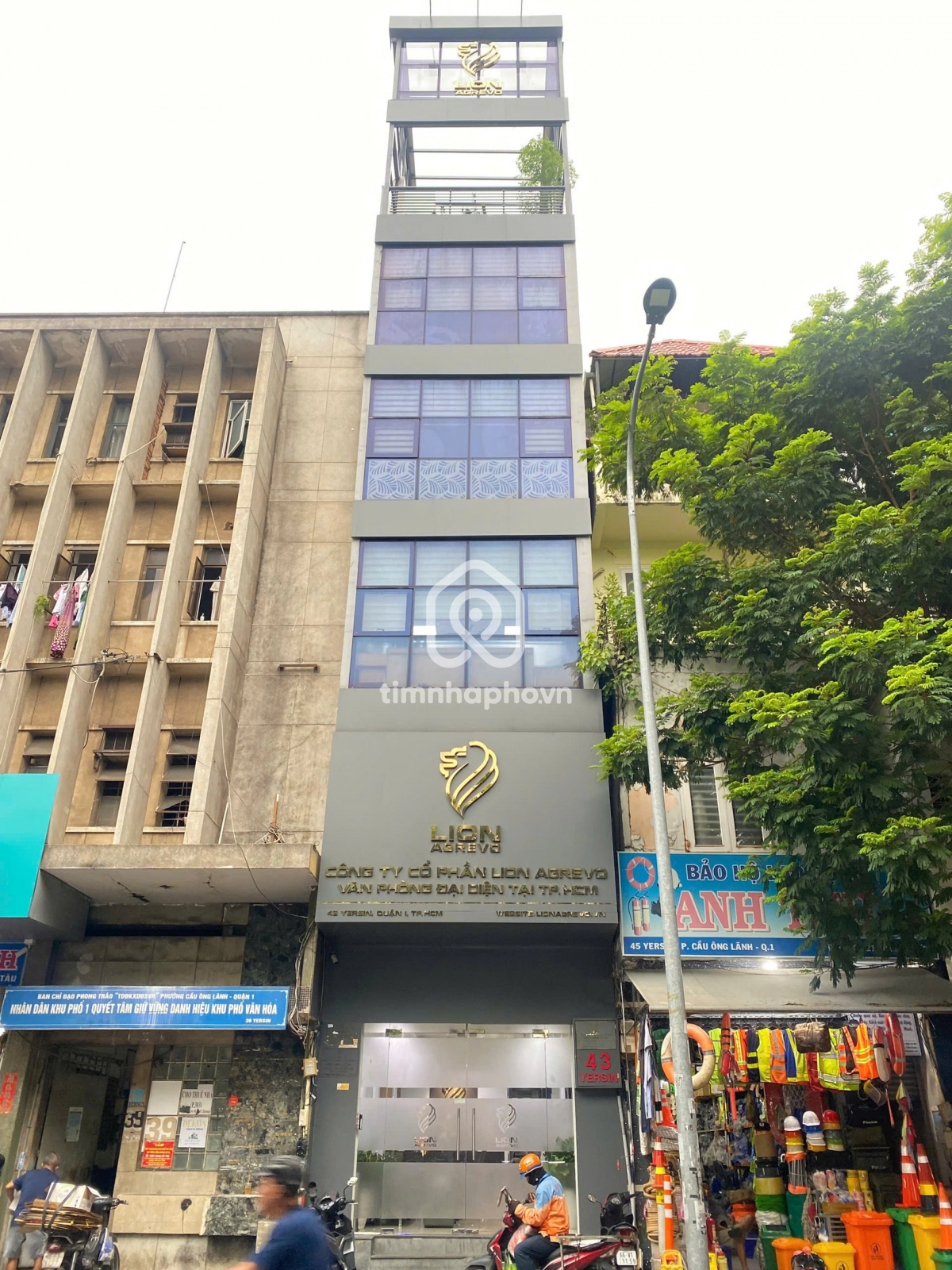 43 Đường Yersin, Phường Cầu Ông Lãnh, Quận 1