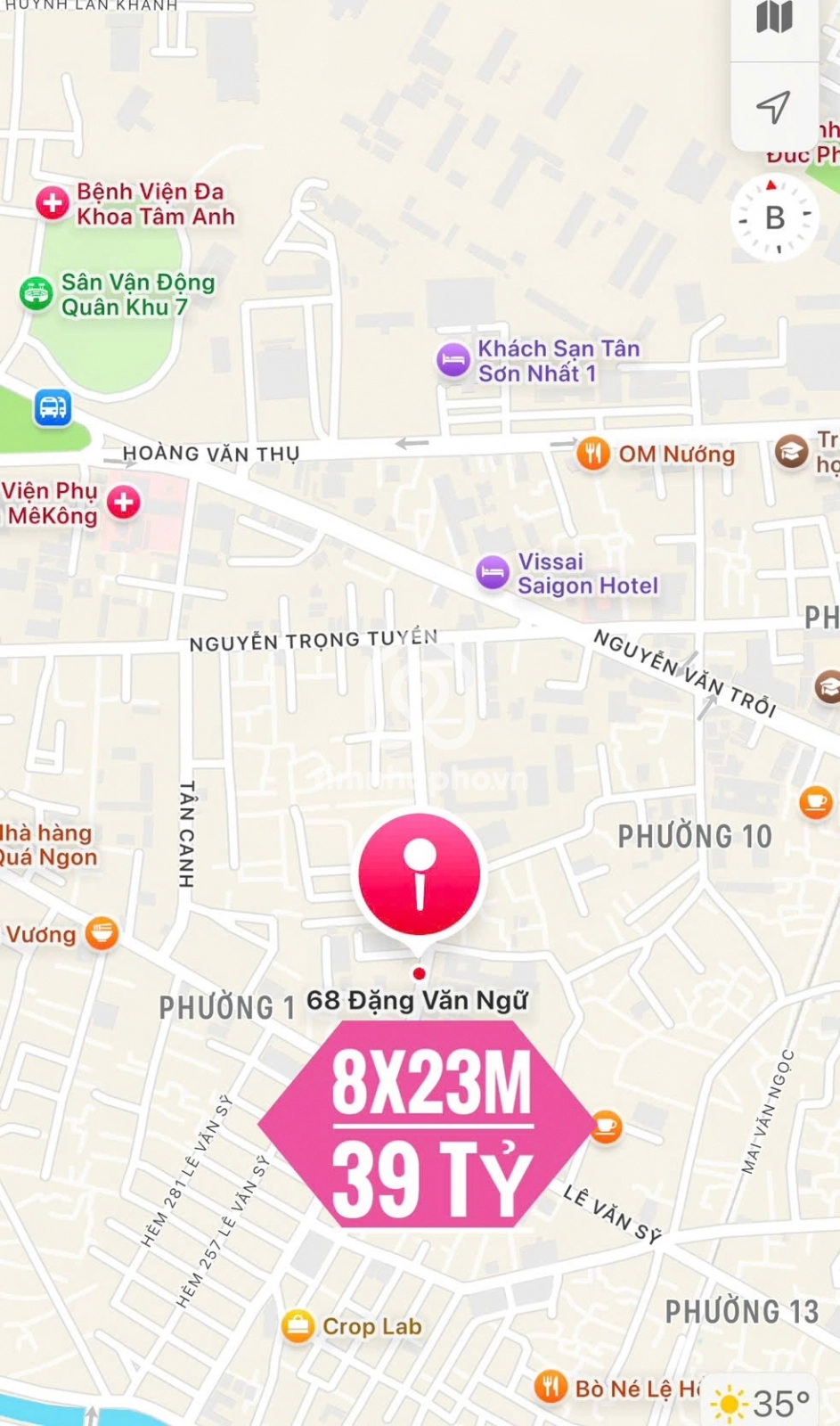 66-68 Đường Đặng Văn Ngữ, Phường 10, Phú Nhuận
