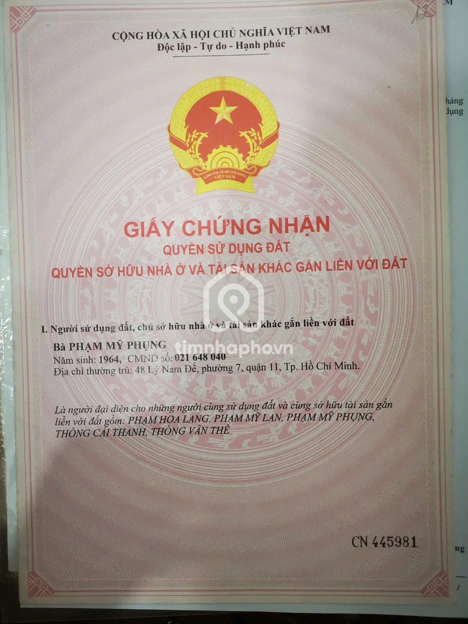 48 Đường Lý Nam Đế, Phường 7, Quận 11