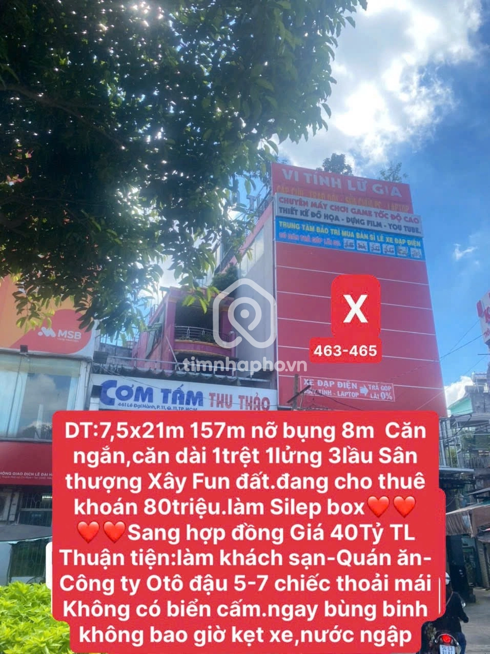 463-465 Đường Lê Đại Hành, Phường 11, Quận 11