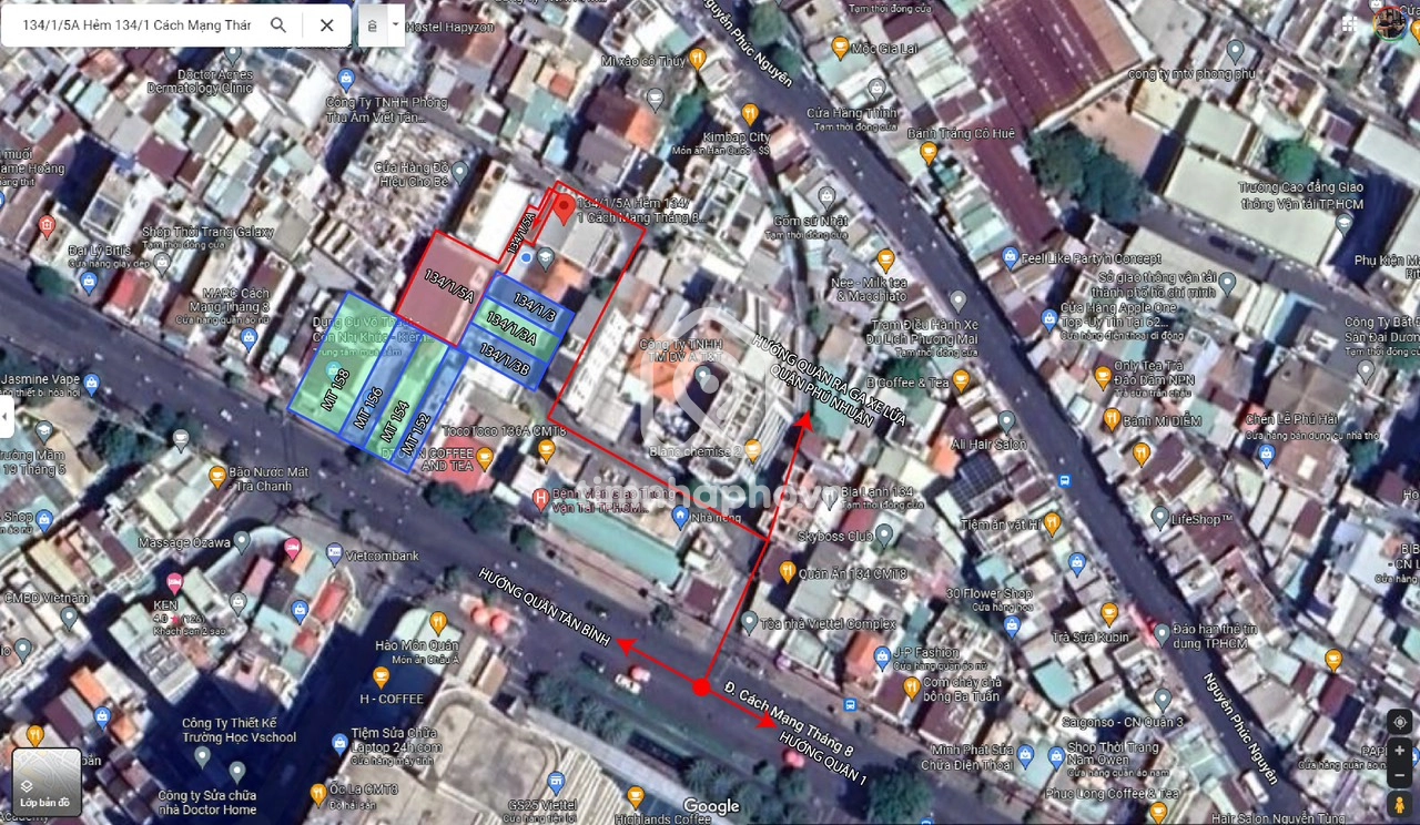 134/1/5A Đường Cách Mạng Tháng Tám, Phường 10, Quận 3