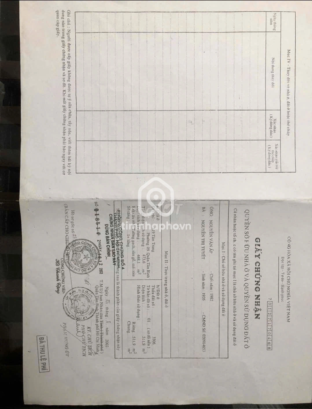 80 Đường Tân Trang, Phường 9, Tân Bình