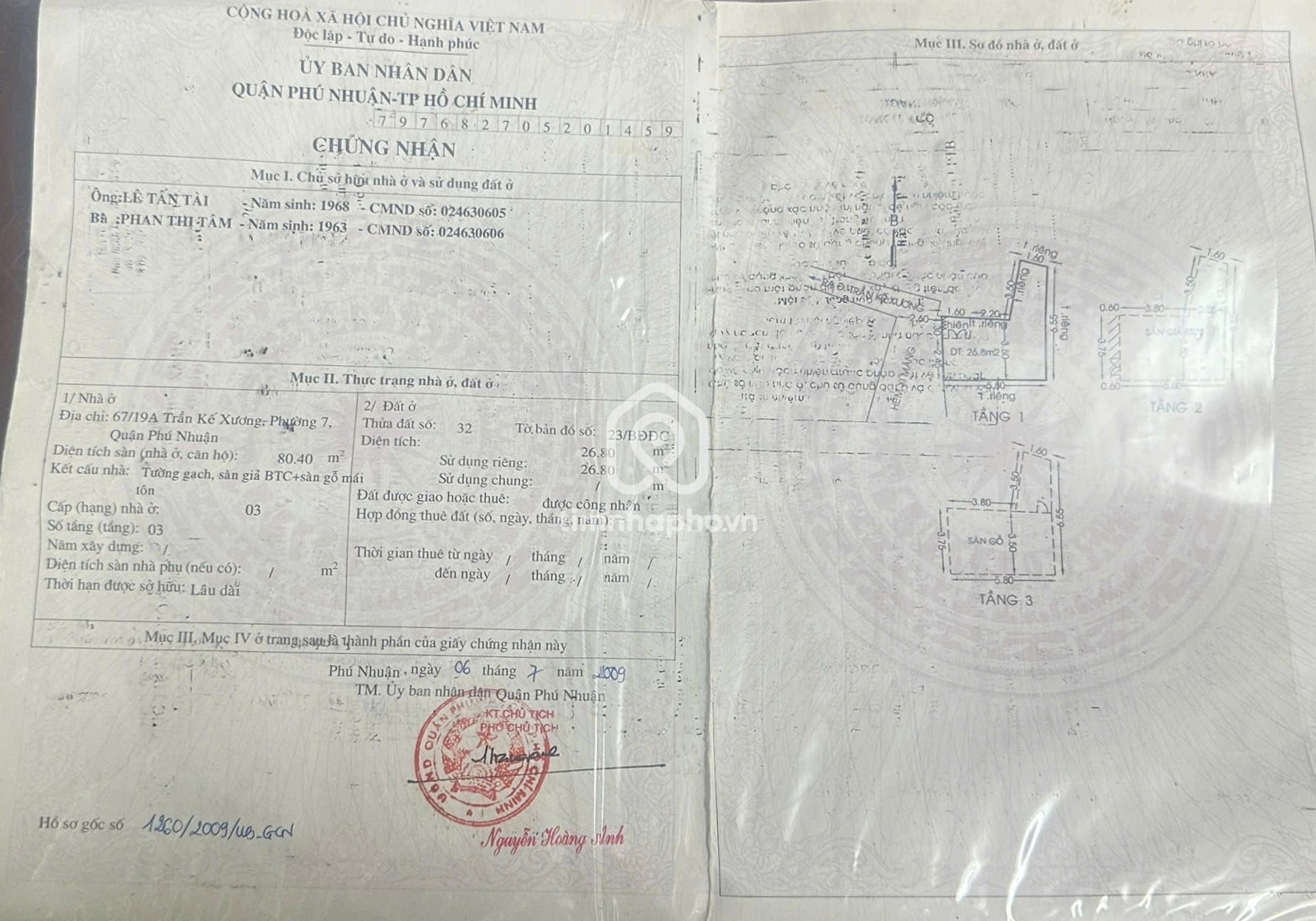 67/19A Đường Trần Kế Xương, Phường 7, Phú Nhuận