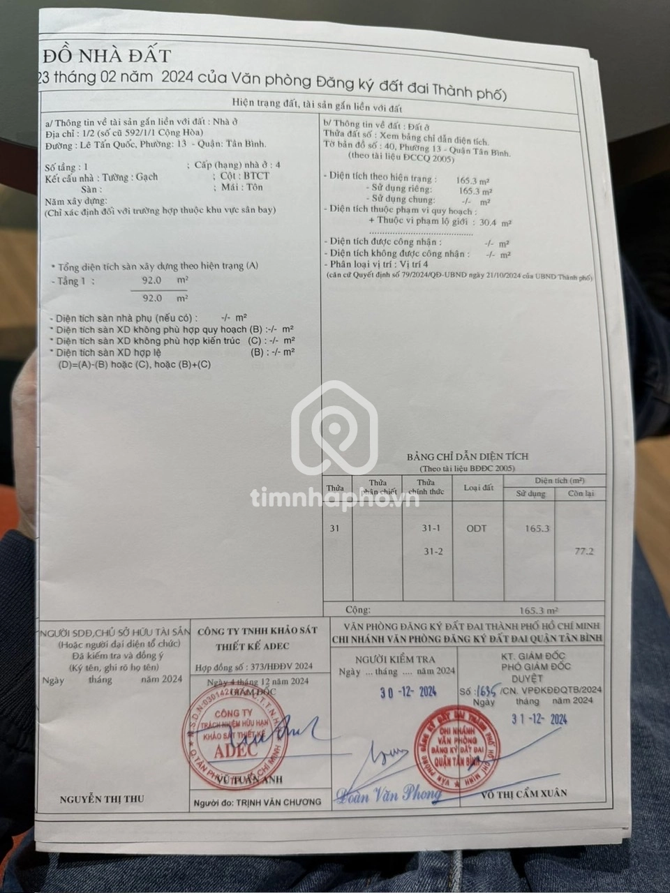1/2 Đường Lê Tấn Quốc, Phường Tân Bình