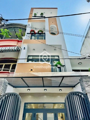 Nhà phố Hẻm Đường Thích Quảng Đức Phú Nhuận - 4 tầng - Giá Chỉ 7,75 Tỷ