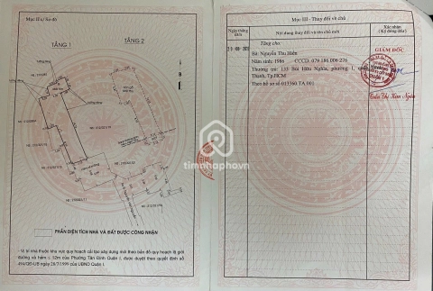 Nhà phố Hẻm Đường Nguyễn Văn Nguyễn Quận 1 - 2 tầng - Giá Chỉ 8,7 Tỷ