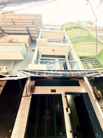 Nhà phố Hẻm Đường Nguyễn Thiện Thuật Quận 3 - 4 tầng - Giá Chỉ 6,7 Tỷ
